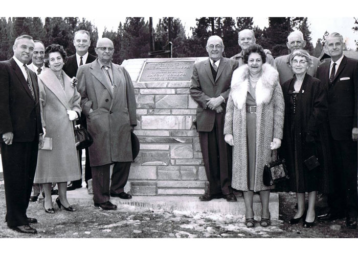 Joseph family at the Tahoe Forest Hospital dedication ceremony