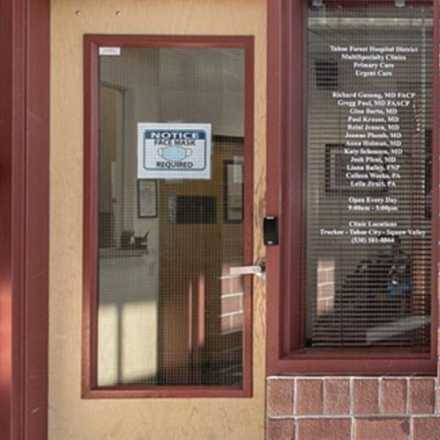 clinic entrance