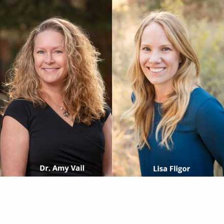 Dr. Amy Vail and Lia Fligor