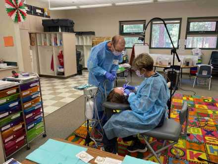 dental sealant procedure