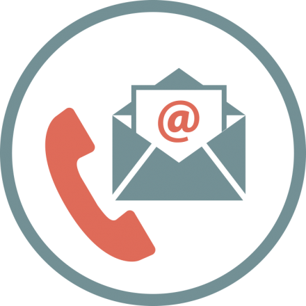 phone and email icon