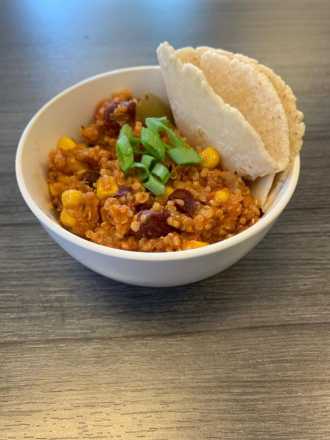 Red Bean and Quinoa Chili