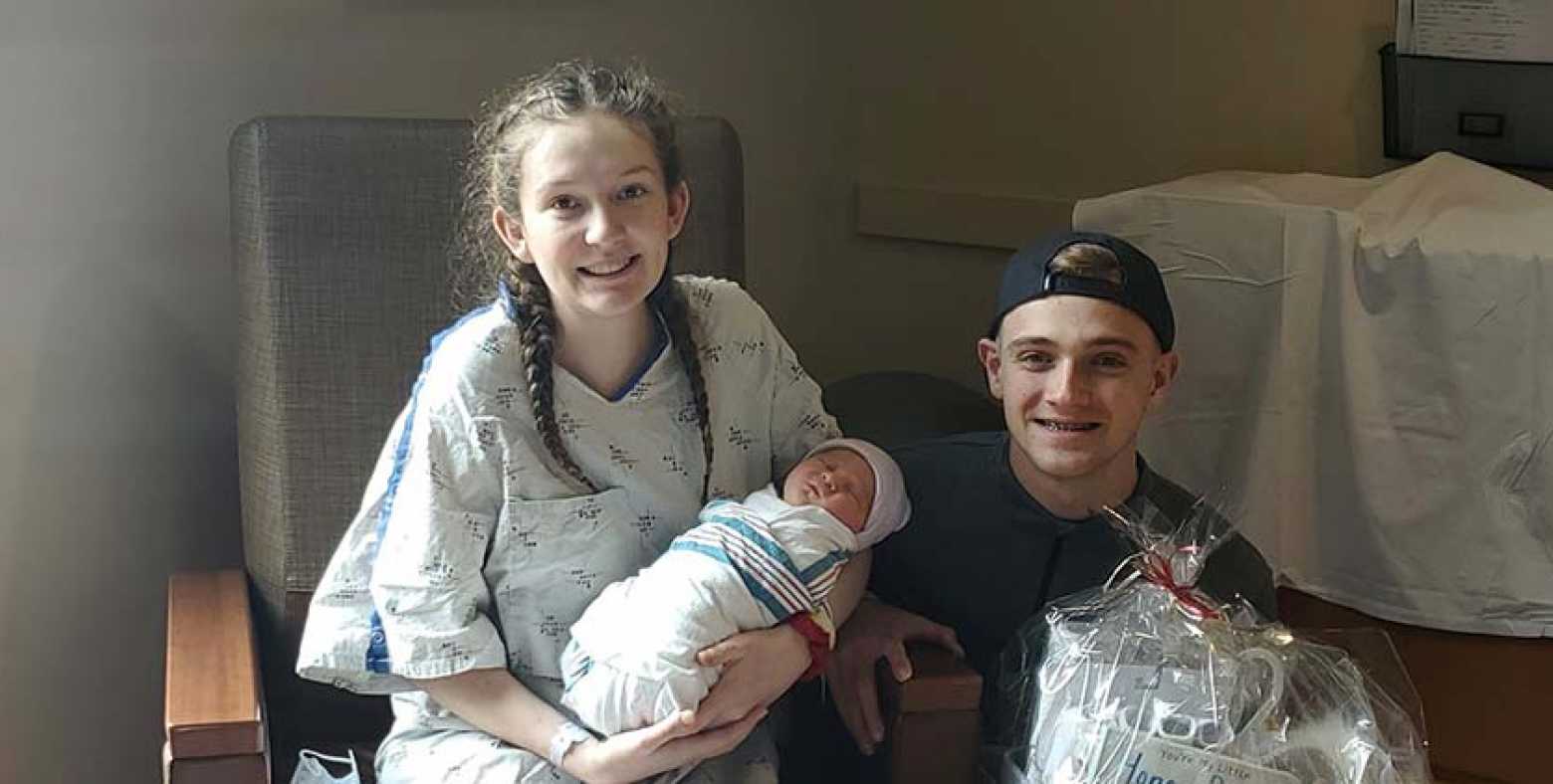 <p>Tahoe Forest Health System announced the arrival of the first baby of the new year born on January 1, 2021, at 1:03 p.m. The first baby was delivered by OB-GYN, Cara Streit, MD.</p>  <p>Baby Joleaha Kincade weighed in at 7 pounds, 4 ounces, and measured 20 inches long. Baby Joleaha is the first child of proud parents, Kayden and Samantha Kincade, who reside in Loyalton, CA.</p>  <p>The Kincades expressed appreciation of the care they received at the Joseph Family Center for Women and Newborn Care. &ldquo