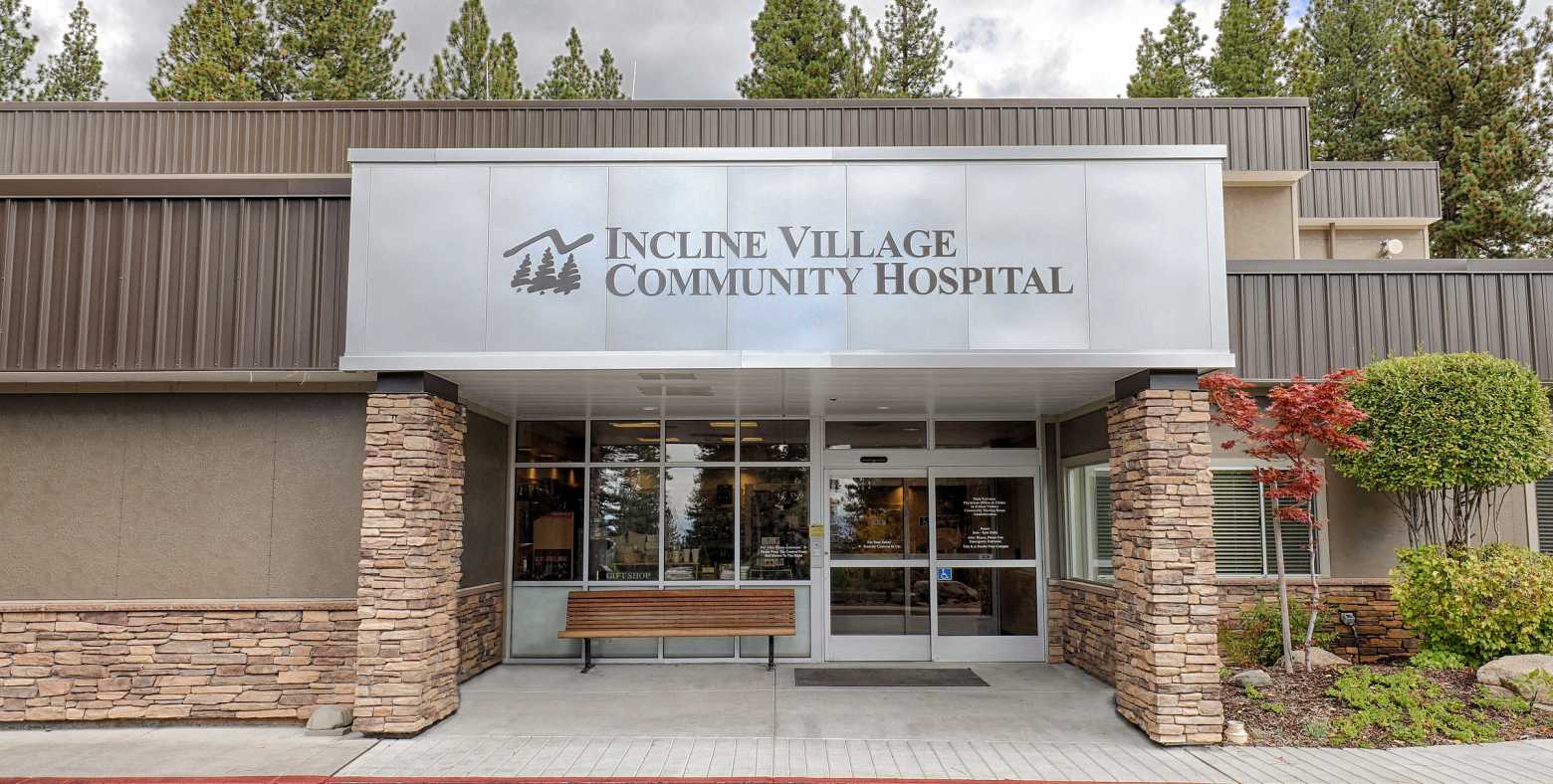 entrance of Incline Village Community Hospital