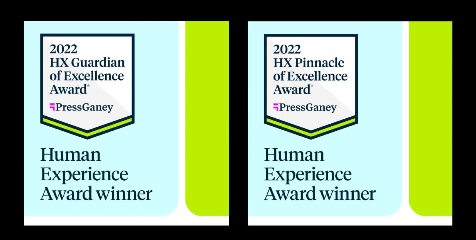 press ganey awards 2022 logos